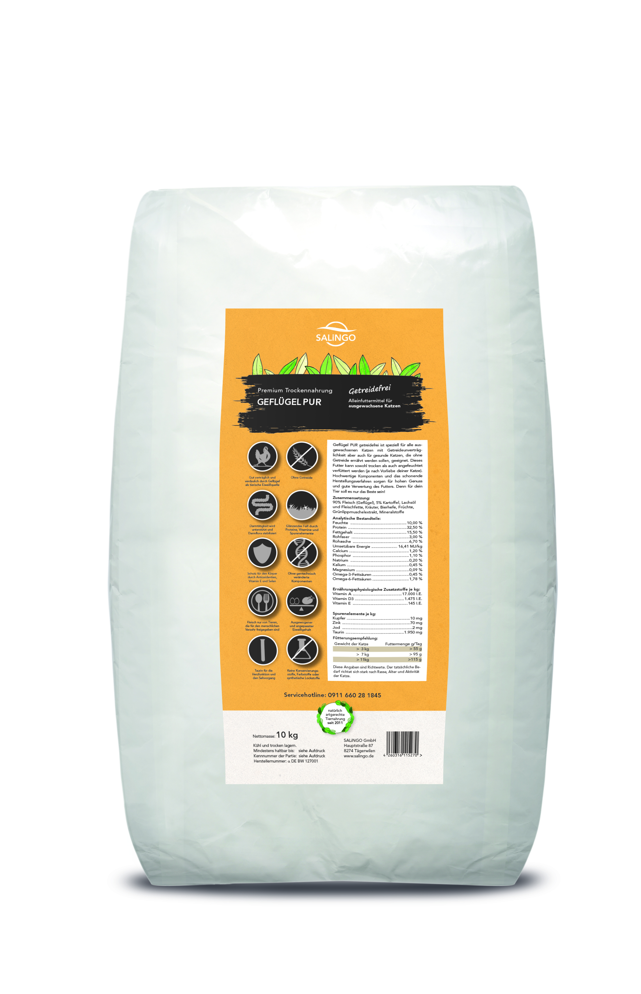 Poulet PUR 10kg