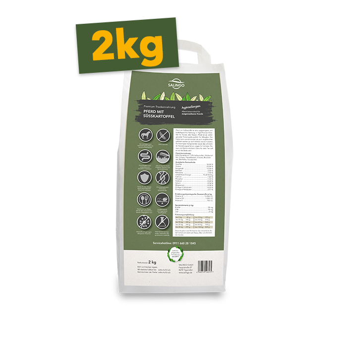 Cheval et patate douce 2kg