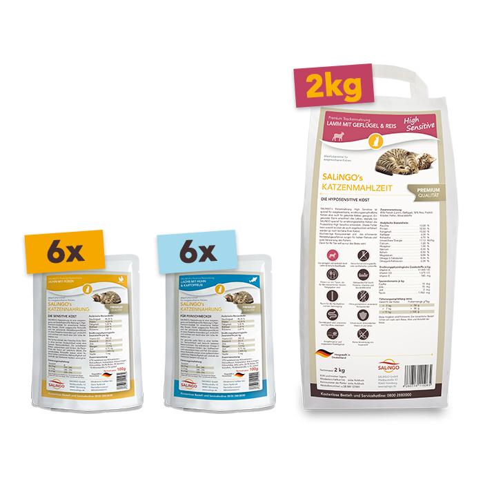 Pack de découverte pour chats sensibles