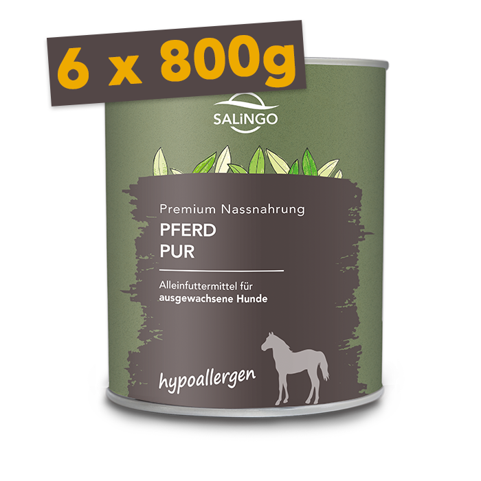 Cheval PUR 6x800g